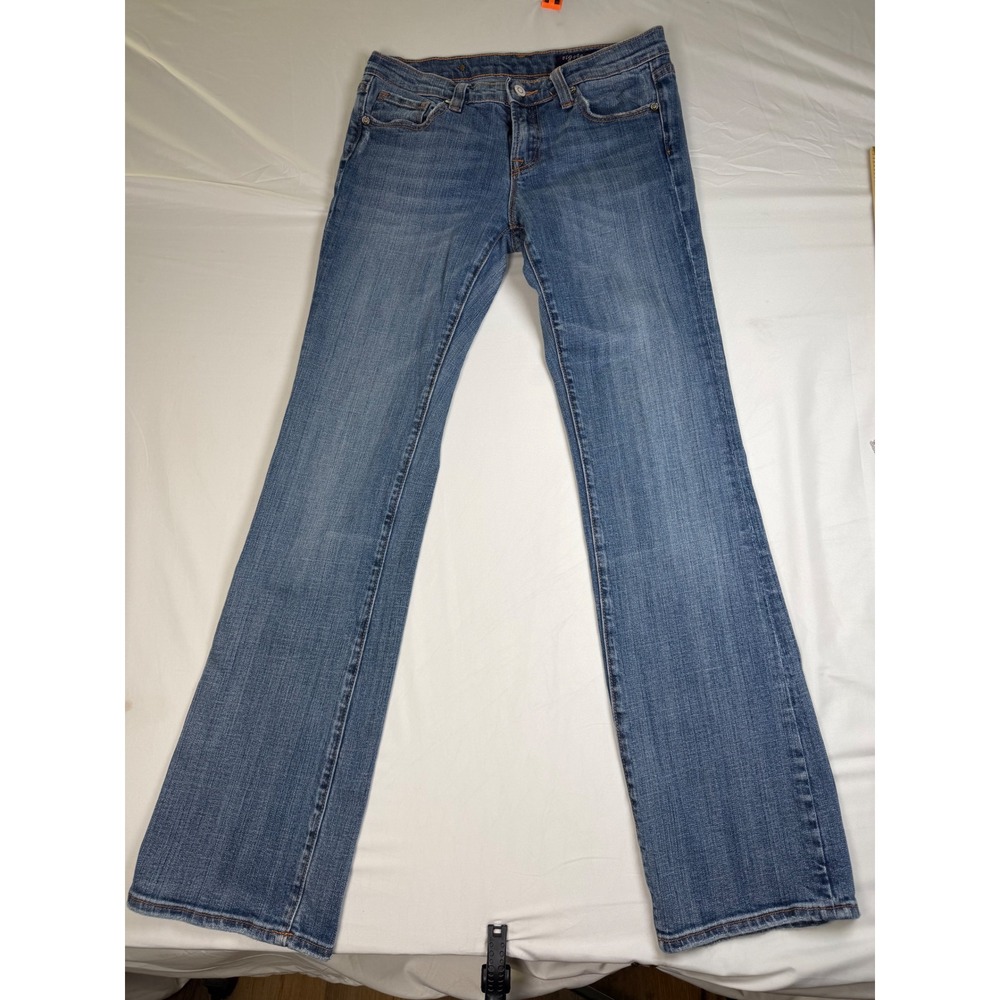 Vigoss Jeans Y2K Women Size 5 Medium Wash Bootcut Stretch Denim P1605J